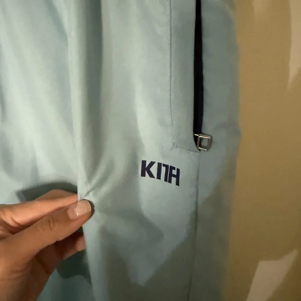 KITH Light Blue Nylon Jogger Pants S​​​